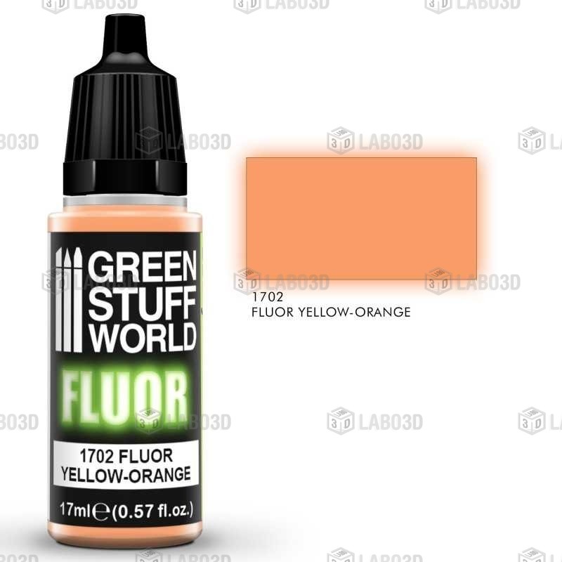 Green Stuff Word - Fluor Paint - Yellow-Orange - 1702 Green Stuff Word - Fluor Paint - Yellow-Orange - 1702