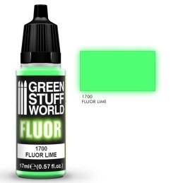 Green Stuff Word - Fluor Paint - Lime - 1700