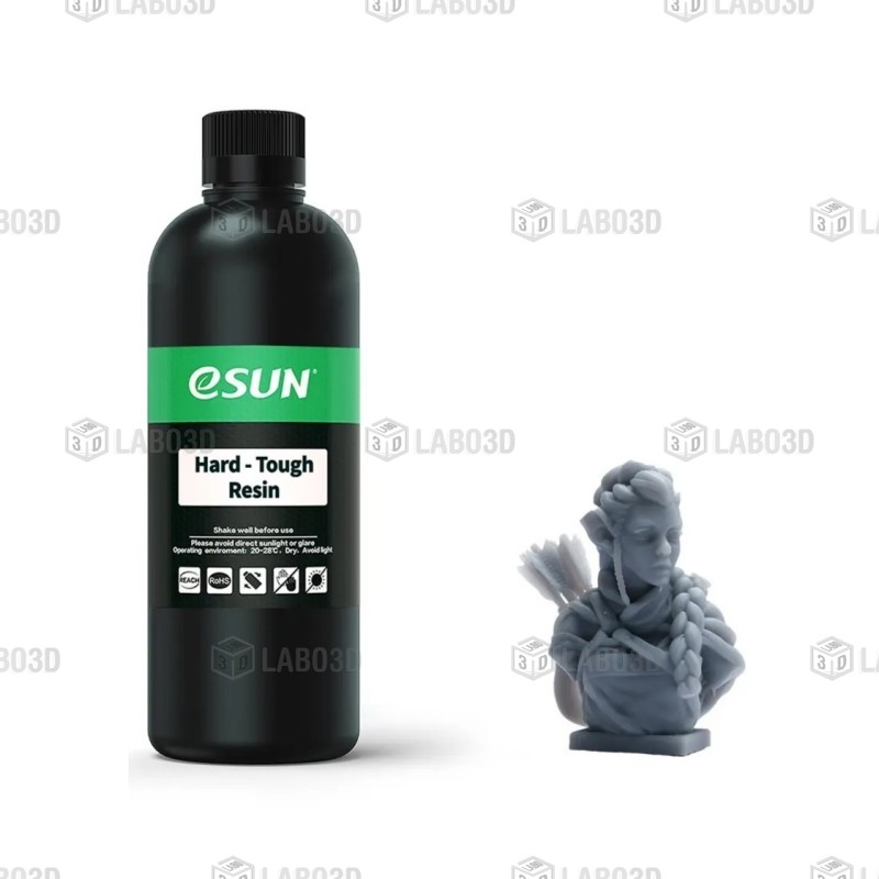eSUN - Hard & Tough Resin - Gris (Gray) - 1 kg