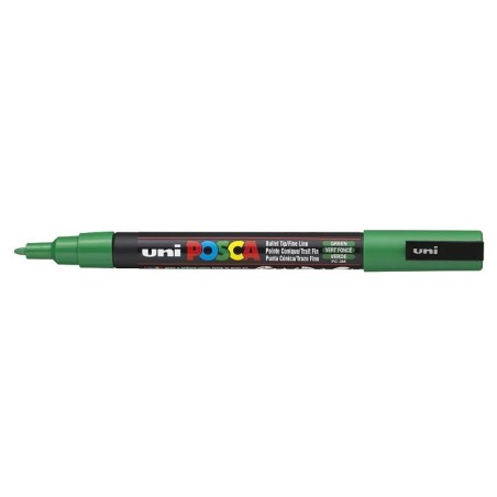 POSCA - PC3M Fine - Vert Foncé (green) - Marqueur Acrylique