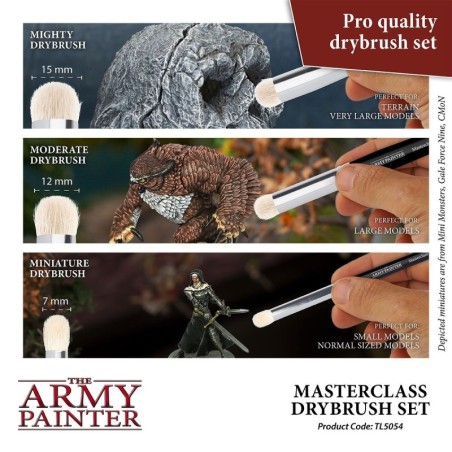 The Army Painter - Masterclass Drybrush Set - Brush TL5054P