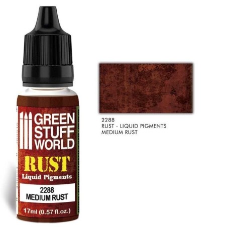 Green Stuff World - Pigments Liquides - Médium Rust - 2288
