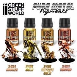 Green Stuff Word - Pure Metal Pigments - Gold - 2435