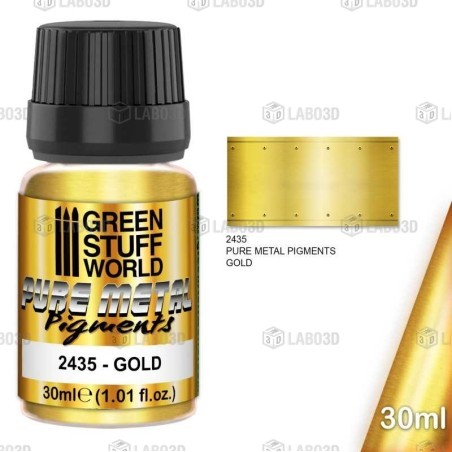 Green Stuff Word - Pure Metal Pigments - Gold - 2435
