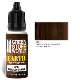 Green Stuff Word - Pigments Liquides - Medium Earth - 2295