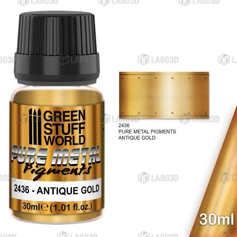 Green Stuff Word - Pure Metal Pigments - Antique Gold - 2436 Green Stuff Word - Pure Metal Pigments - Antique Gold - 2436
