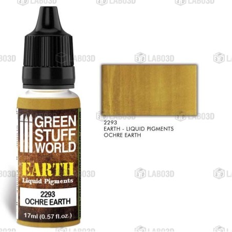 Green Stuff Word - Pigments Liquides - Ochre Earth - 2293