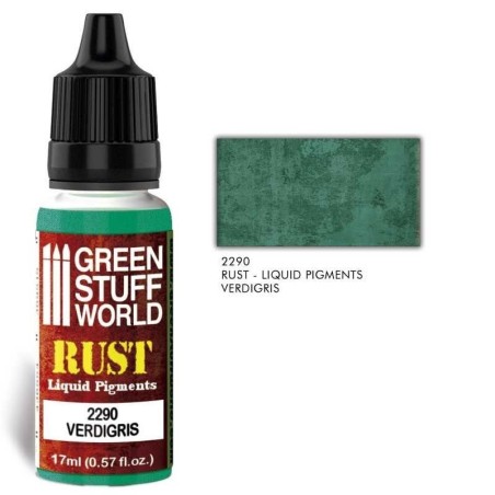 Green Stuff Word - Pigments Liquides - Verdigris - 2290