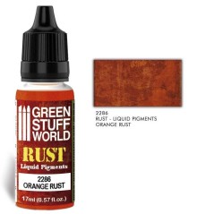 Green Stuff World - Pigments Liquides - Orange Rust - 2286
