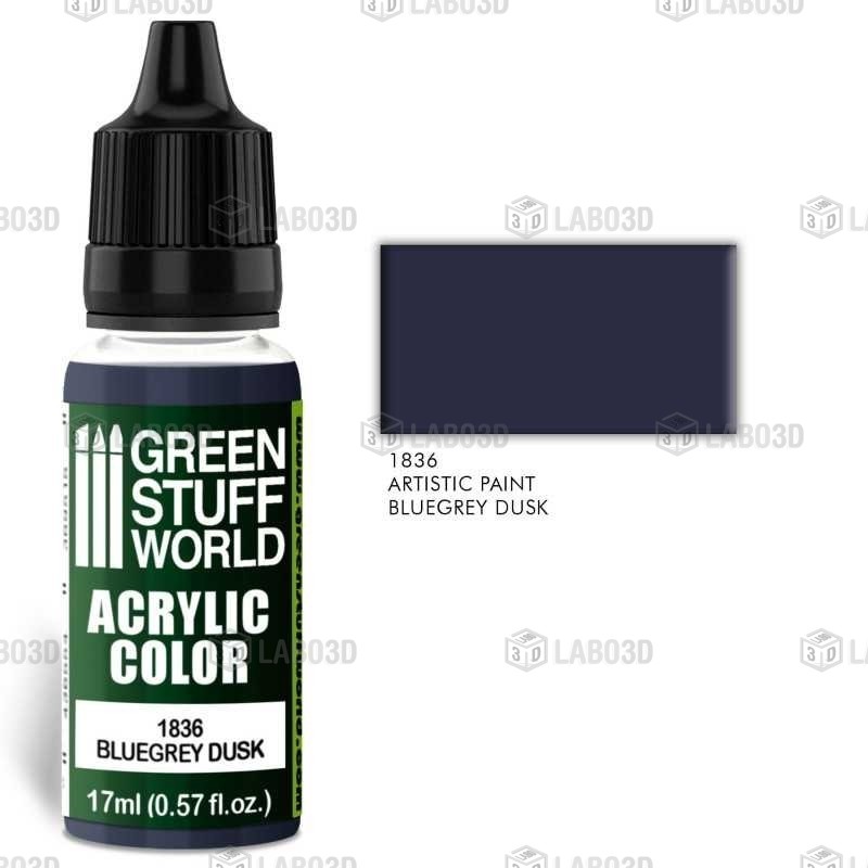 Green Stuff Word - Acrylic Color - Bluegrey Dusk - 1836 Green Stuff Word - Acrylic Color - Bluegrey Dusk - 1836