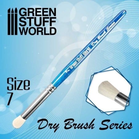 Green Stuff Word - Blue Series - Pinceaux De Brossage - Nr 7 - 2955