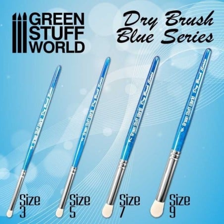 Green Stuff Word - Blue Series - Pinceaux De Brossage - Nr 7 - 2955
