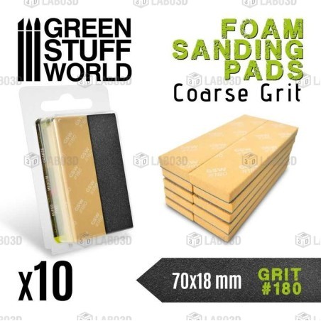 Green Stuff Word - Eponge de Ponçage Flexible - Grain 180 - 10768