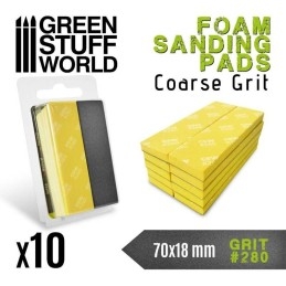 Green Stuff Word - Eponge de Ponçage Flexible - Grain 280 - 10769