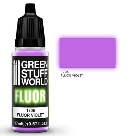 Green Stuff Word - Fluor Paint Violet - 1706