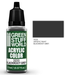 Green Stuff World - Acrylic Color - Blackroot Grey - 3233