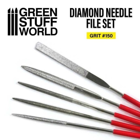 Green Stuff World - Limes Aiguille Diamant - Grain 150 - 1034
