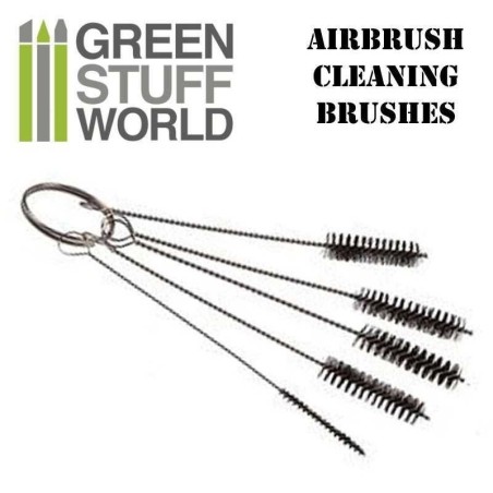 Green Stuff World - Airbrush Cleaning Brushes set - 1409