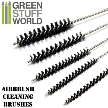 Green Stuff World - Airbrush Cleaning Brushes set - 1409