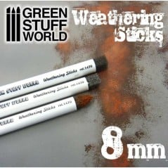 Green Stuff World - Pinceaux pour Weathering - 8mm - 9311