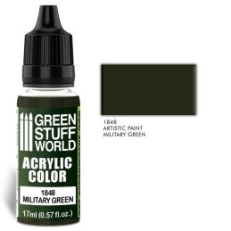 Green Stuff Word - Acrylic Color - Military Green - 1848