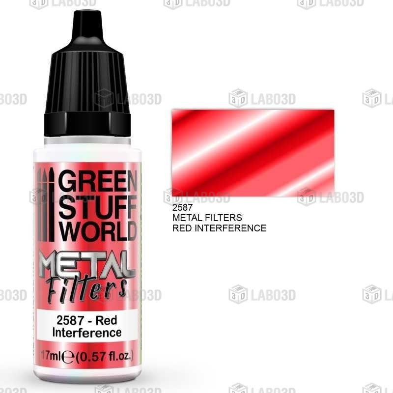 Green Stuff Word - Filtres Metalliques - Red Interference - 2587