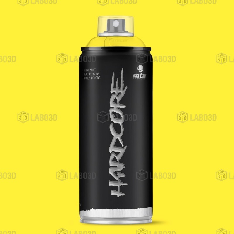 MTN Hardcore - Party Yellow - RV-20 - 400ML MTN Hardcore - Party Yellow - RV-20 - 400ML
