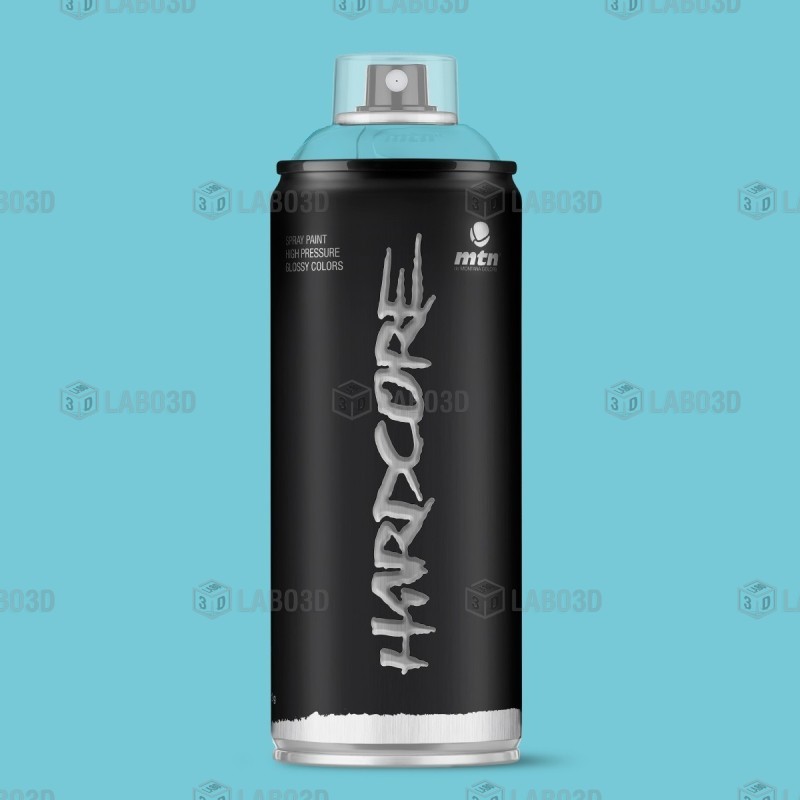 MTN Hardcore - Bleu Patagonie (Patagonia Blue) - RV-255 - 400ML MTN Hardcore - Bleu Patagonie (Patagonia Blue) - RV-255 - 400ML