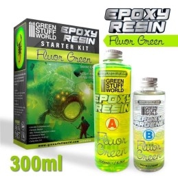 Green Stuff World - Résine époxy - vert fluo - 10626