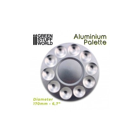Green Stuff Word - Round Mixing Palette - 1694