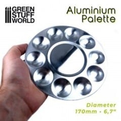 Green Stuff Word - Round Mixing Palette - 1694