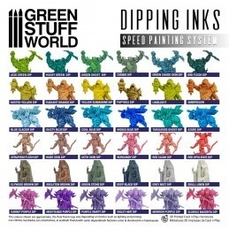 Green Stuff Word - Peintures Dipping inks - Garnet Purple Dip - 3485