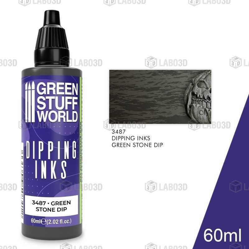 Green Stuff Word - Peintures Dipping inks - Green Stone Dip - 3487 Green Stuff Word - Peintures Dipping inks - Green Stone Dip - 3487