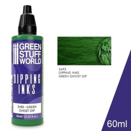 Green Stuff Word - Peintures Dipping inks - Green Ghost Dip - 3493