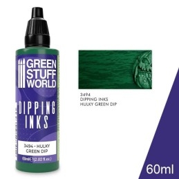 Green Stuff Word - Dipping ink - Hulky Green Dip - 3494