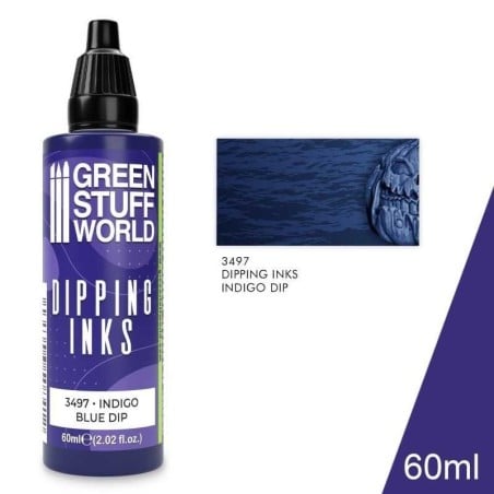 Green Stuff Word - Dipping ink - Indigo Blue Dip - 3497