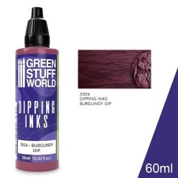 Green Stuff Word - Dipping ink - Burgundy Dip - 3504