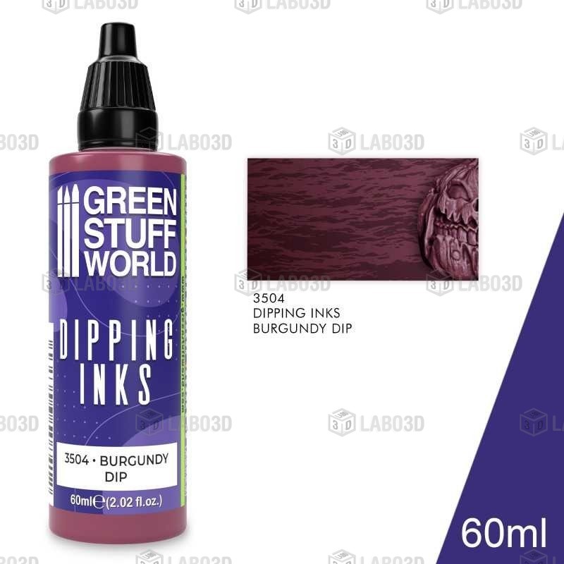 Green Stuff Word - Peintures Dipping inks - Burgundy Dip - 3504 Green Stuff Word - Peintures Dipping inks - Burgundy Dip - 3504