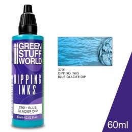 Green Stuff Word - Dipping ink - Blue Glacier Dip - 3701