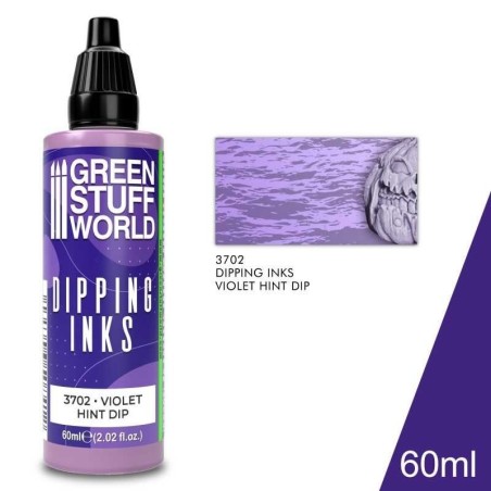 Green Stuff Word - Peintures Dipping inks - Violet Hint Dip - 3702