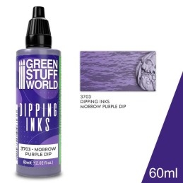 Green Stuff Word - Peintures Dipping inks - Morrow Purple Dip - 3703