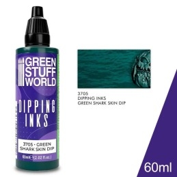 Green Stuff Word - Peintures Dipping inks - Green Shark Skin Dip - 3705
