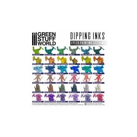 Green Stuff Word - Peintures Dipping inks - Grey Mist Dip - 3706