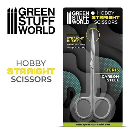 Green Stuff Word - Hobby Scissors - Straight Tip - 3008