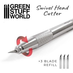 Green Stuff World - Metal Swivelhead Hobby Knife - 10461