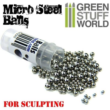 Green Stuff Word - Micro STEEL Balls (2-4mm) - 9286