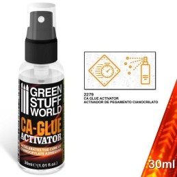 Green Stuff Word - Glue Activator - Accélérateur de Cyanoacrylate