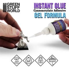 Green Stuff World - Cyanocrylate Adhesive - GEL formula - 20Gr - 9223