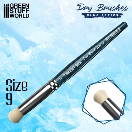 Green Stuff Word - Blue Series - Premium Dry Brush  - Nr 9 - 2956