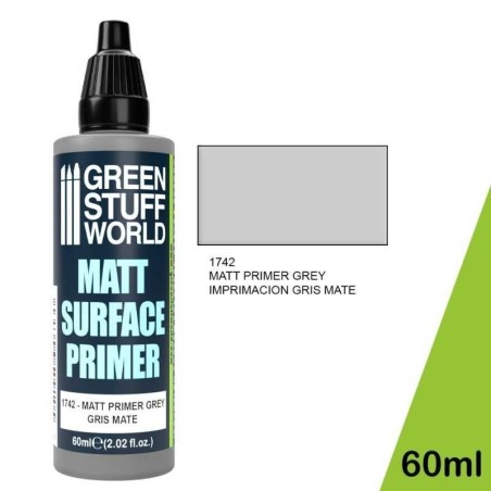 Green Stuff Word - Primaire Gris Mate - 1742